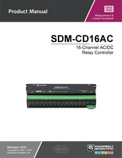 Campbell SDM-CD16AC Product Manual