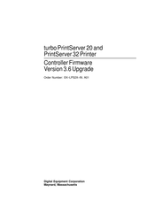 Digital Equipment PrintServer 32 Manual
