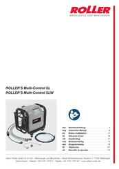 Roller Multi-Control SLW Instruction Manual