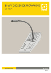 Stentofon Bi-Way LBB 7026/71 Mounting Manual