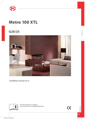 Dru Metro 130 XTL G20 Installation Manual