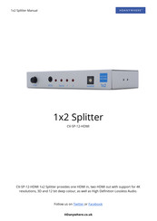 HDanywhere CV-SP-12-HDMI Manual