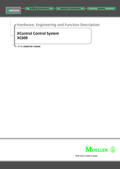 Moeller XControl XC600 Hardware, Engineering And Function Description