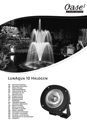 Oase LunAqua 10 Halogen Operating Instructions Manual