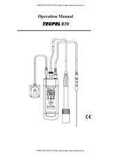 TECPEL 870 Operation Manual