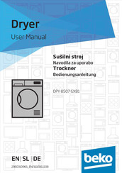 Beko DPY 8507 GXB1 User Manual