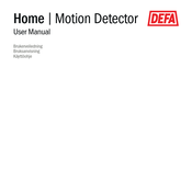 DEFA Home Motion Detector User Manual