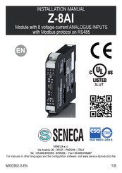 Seneca Z-8AI Installation Manual
