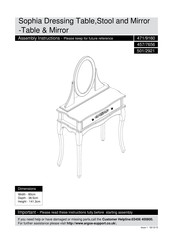 Argos Sophia 471/9160 Assembly Instructions Manual