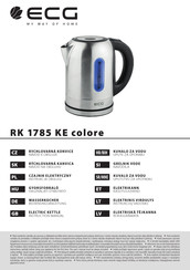 EC Data RK 1785 KE colore Instruction Manual