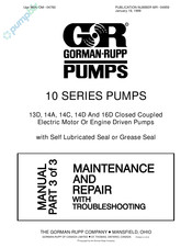 GORMAN-RUPP PUMPS 14D Manual