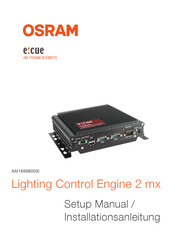 Osram e:cue LCE2-mx Setup Manual