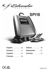 Schumacher Electric SPI15 Owner's Manual