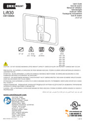 OMNI mount Lift30 User Manual