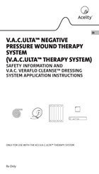 Acelity V.A.C. Ulta Therapy System Safety Information And Instructions