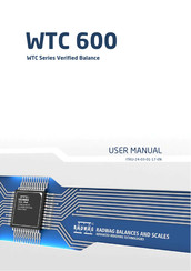 RADWAG WTC 600 User Manual