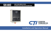CTI SD1-NH3 Installation And Operation Manual
