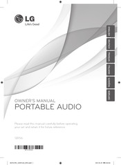 LG SB156 Owner's Manual