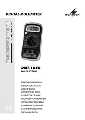 Monacor DMT-1050 Instruction Manual