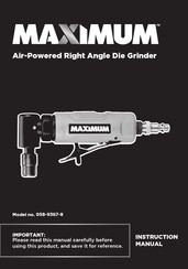 Maximum 058-9367-8 Instruction Manual