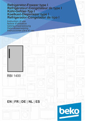 Beko RBI 1400 Instructions Of Use