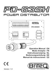 Briteq PD-63SH Operation Manual
