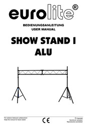 EuroLite SHOW STAND I ALU User Manual