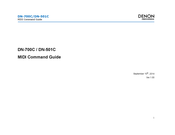 Denon DN-700C Midi Command Manual