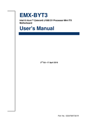 Avalue Technology EMX-BYT3 User Manual