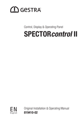 GESTRA SPECTORcontrol II Original Installation & Operating Manual