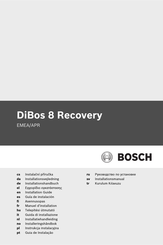 Bosch DiBos 8 Recovery Installation Manual