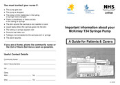 McKINLEY T34 A Manual For Patients & Carers