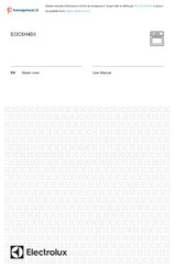 Electrolux EOC5H40X User Manual