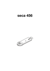 Seca 456 Instruction Manual And Guarantee
