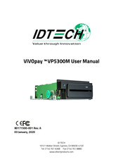 ID Tech ViVOpay VP5300M User Manual