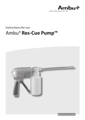 Ambu Res-Cue Pump Instructions For Use Manual