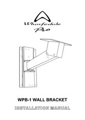 Wharfedale Pro WPB-1 Installation Manual