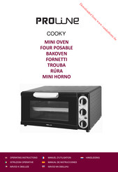 Proline COOKY Operating Instructions Manual