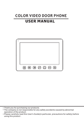 NA-DE M2307ADT User Manual