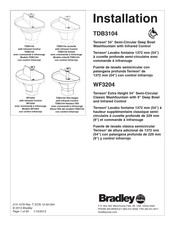 Bradley Terreon WF3204 Installation Manual