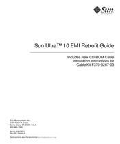 Sun Microsystems Ultra 10 EMI Retrofit Manual