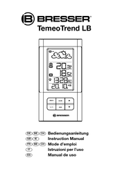 Bresser TemeoTrend LB Instruction Manual