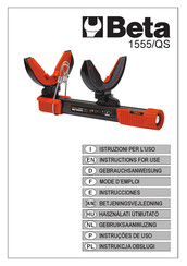Beta 1555/QS Instructions For Use Manual