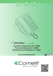 Comelit SIMPLEBUS 2 1998A Technical Manual