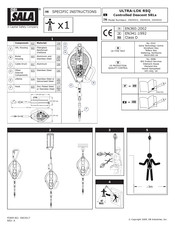 Capital Safety DBI-Sala Ultra-Lok RSQ 3504553 Specific Instructions