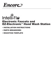 Component Hardware Encore Intelli-Flo EZ-Electronic Installation Instructions Manual