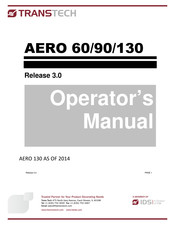 Transtech AERO 90 Operator's Manual