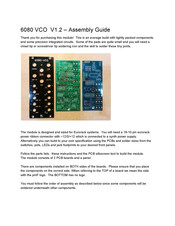 PMFoundations 6080 VCO Assembly Manual