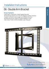 Future Automation DA Installation Instructions Manual