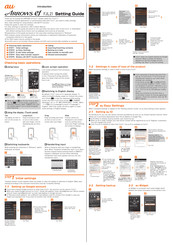 Fujitsu Arrows EF FJL21 Settings Manual